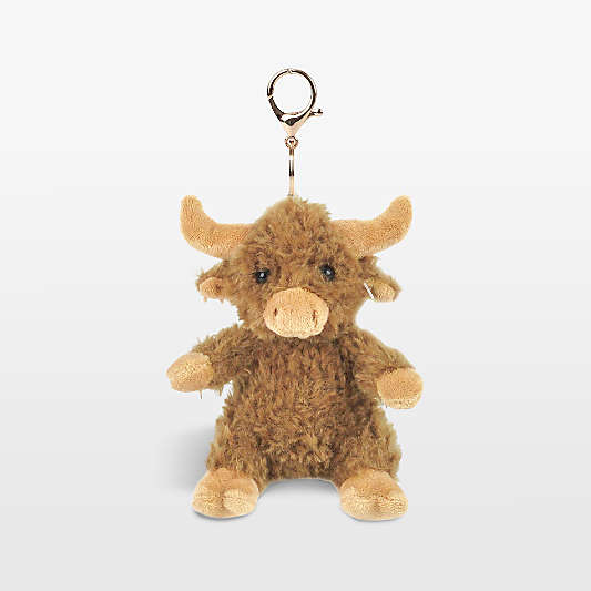 Mon Ami Harold Highland Cow Kids Plush Bag Chrm